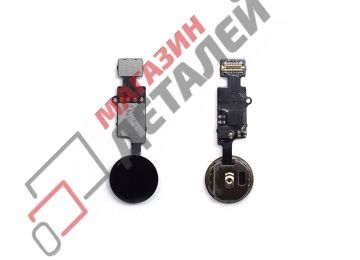 Кнопка HOME для iPhone 7/7 Plus/8/8 Plus/SE 2020 механическая работает без Bluetooth (черная)