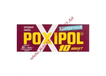 Клей Poxipol холодная сварка цвет-прозрачный 82г