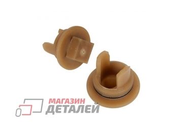 Комплект втулок шнека 418076-2PD для мясорубки Bosch, Siemens (2 штуки)