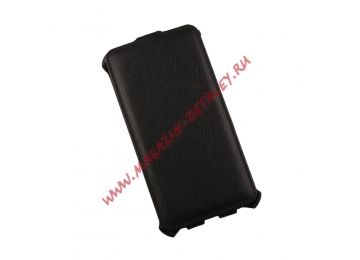 Чехол из эко – кожи LP для Huawei Honor 3x раскладной, черный