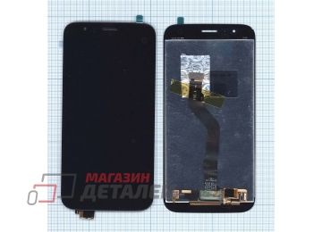 Дисплей (экран) в сборе с тачскрином для Huawei G8 черный