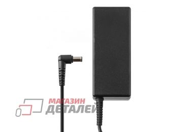 Блок питания (сетевой адаптер) ASX для ноутбуков Sony 19.5V 3.3A 65W 6.5x4.4 мм с иглой черный с сетевым кабелем