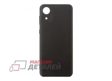 Задняя крышка аккумулятора для Samsung Galaxy A03 Core SM-A032 (черная)