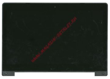 Экран в сборе для Asus S400 S400ca (B140XW03 v.0 + тачскрин 5343R FPC-1) черный с рамкой
