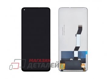 Дисплей (экран) в сборе с тачскрином для Xiaomi Mi 10T, Mi 10T Pro, Redmi K30S черный (Premium LCD)