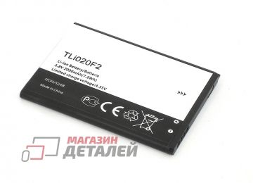 Аккумуляторная батарея (аккумулятор) TLi020F2 для Alcatel OneTouch Fierce 2 3.8V 2000mAh