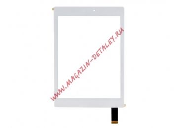 Сенсорное стекло (тачскрин) для Prestigio Multipad Diamond 4 7.85 (PMP7079D 3G) (196.5*135.5 мм)  белое