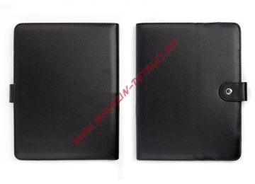 Чехол из эко – кожи на застежке для планшетного ПК 8" раскладной, черный
