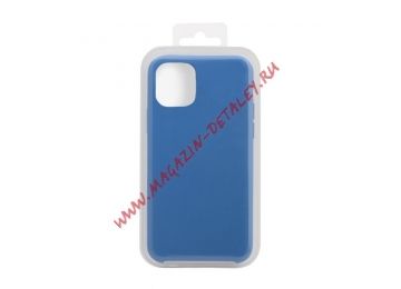 Силиконовый чехол для iPhone 11 Pro "Silicone Case" (синий) 3