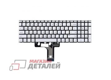 Клавиатура для ноутбука HP Pavilion 15-EG 15-EH серебристая