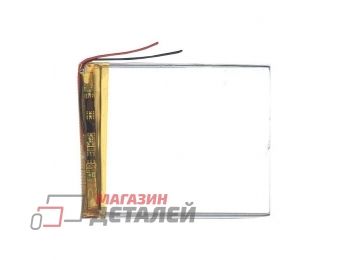 Аккумулятор универсальный 3x53x60 мм 3.8V 900mAh Li-Pol (2 Pin)