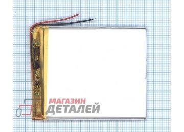 Аккумулятор универсальный 3x53x60 мм 3.8V 900mAh Li-Pol (2 Pin)