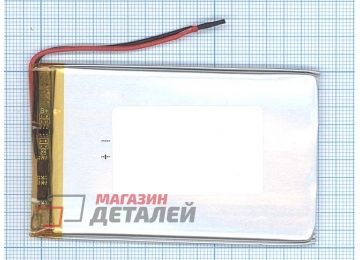 Аккумулятор универсальный 3x50x83 мм 3.8V 1500mAh Li-Pol (2 Pin)