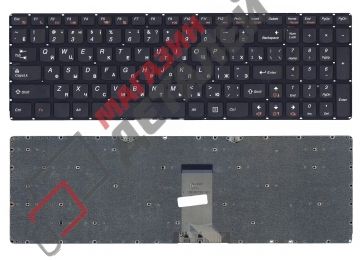 Клавиатура для ноутбука Lenovo IdeaPad B5400 M5400 черная без рамки