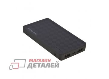 Универсальный внешний аккумулятор Water Element P9 Plus Li-Pol 10000mAh 2.1A 2 USB выхода черный, коробка