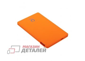 Универсальный внешний аккумулятор Water Element P1 Li-Pol 2500mAh 2.1A 2 USB выхода оранжевый, коробка