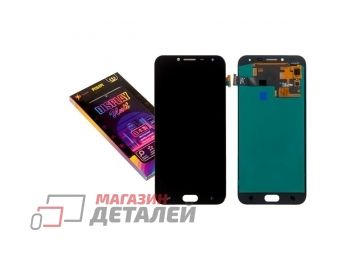 Дисплей (экран) в сборе с тачскрином для Samsung Galaxy J4 (2018) SM-J400F черный (OLED, ZeepDeep ASIA)