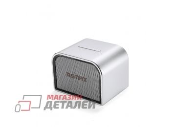 Bluetooth колонка REMAX Desktop Speaker RB-M8 mini серебряная