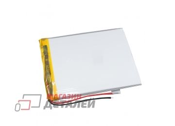 Аккумулятор универсальный 3x70x90 мм 3.8V 3000mAh Li-Pol (2 Pin)