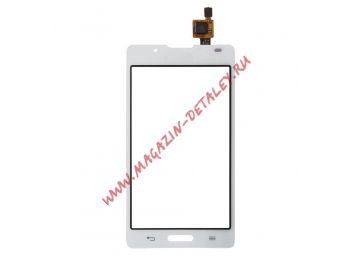 Сенсорное стекло (тачскрин) для LG Optimus L7 II P713 белый AAA