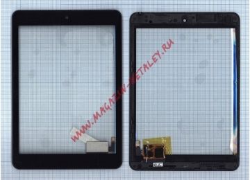 Сенсорное стекло (тачскрин) для Lenovo Miix3 8 32Gb черный