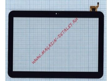 Сенсорное стекло - тачскрин для PIPO M9 F-WGJ10122-V1 черный
