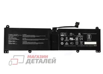 Аккумулятор BTY-M4A для MSI Prestige 14 Evo B13M 15.4V 72Wh (4680mAh) черный Premium
