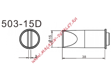 Жало для паяльника Quick 503-15D