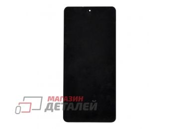Дисплей (экран) в сборе с тачскрином для Xiaomi POCO X3 NFC, X3 Pro, MI 10T lite черный (Premium LCD)