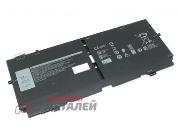 Аккумулятор NN6M8 для ноутбука Dell XPS 13 7390 7.6V 6500mAh черный Premium