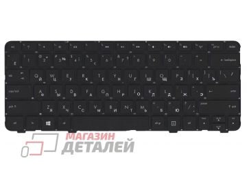 Клавиатура для ноутбука HP Pavilion dm1-3000, dm1-4000 черная без рамки