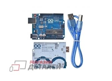 Плата UNO ATMEGA328P-PU ATMEGA16U2 с кабелем USB