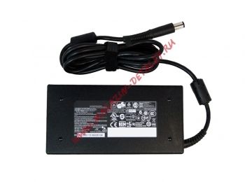 Блок питания (сетевой адаптер) для ноутбуков HP 19.5V 6.15A 120W 7.4x5.0 мм с иглой черный slim, без сетевого кабеля Premium