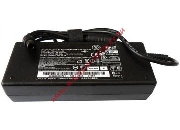 Блок питания (сетевой адаптер) для ноутбуков Toshiba 15V 6A 90W 6.3x3.0 мм черный, с сетевым кабелем