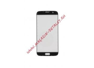 Стекло для переклейки Samsung Galaxy S7 edge G935FD черное