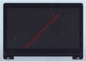 Экран в сборе (матрица HB133WX1 + тачскрин) для Asus Transformer Book Flip TP300 с рамкой черный