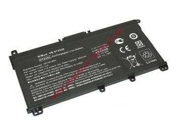 Аккумулятор OEM (совместимый с HT03XL, HSTNN-LB8M) для ноутбука HP 250 G7 11.4V 41Wh (3600mAh) черный