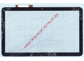 Сенсорное стекло (тачскрин) для HP Pavillion TouchSmart 15-N черный B131416Q