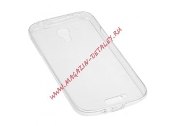 Силиконовый чехол для Samsung Galaxy S4 i9500 TPU Case 360°, прозрачный