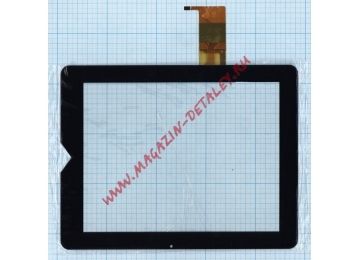 Сенсорное стекло (тачскрин) для Texet TM-9748 черный