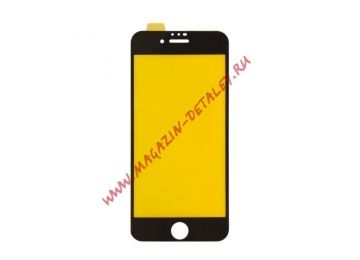 Защитное стекло для iPhone 7/8 Full Glue Glass 10D 0,3 мм (желтая подложка)