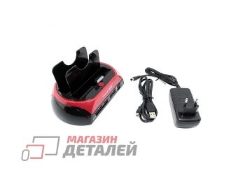 Адаптер-переходник (стакан) для HDD SATA/IDE USB 2.0 + кардридер