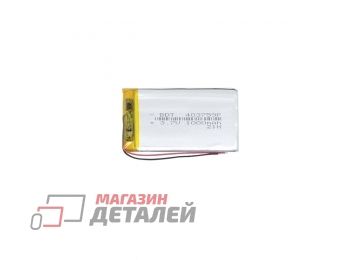 Аккумулятор универсальный 4x37x59 мм 3.8V 1000mAh Li-Pol (2 pin)