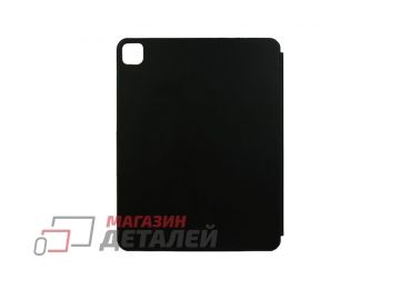 Чехол-книжка для iPad Pro 12.9" 2021 "Smart Case" кожаный (черный)