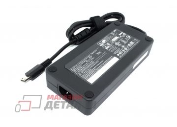 Блок питания (сетевой адаптер) ADP-330CB B для ноутбуков MSI 19.5V 16.9A 330W Rectangle 3 Tip, черный, с сетевым кабелем