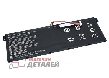 Аккумулятор Amperin AI-E3 (совместимый с AC14B8K, KT.0040G.004) для ноутбука Acer Aspire E3-111 15.2V 2200mAh черный