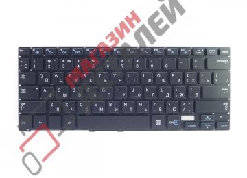 Клавиатура для ноутбука Samsung NP730U3E черная без подсветки