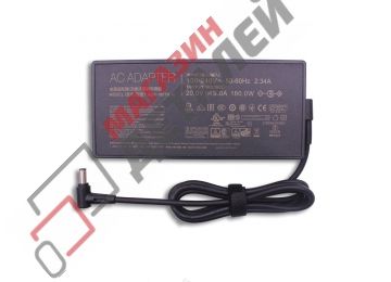 Блок питания (сетевой адаптер) для ноутбуков Asus 20V 9A 180W 6.0x3.7мм черный, без сетевого кабеля Premium