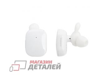 Bluetooth гарнитура Baseus Encok W02 Truly Wireless Headset (белая)