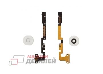 Шлейф для Apple iPad mini 2 (кнопки Home) белый